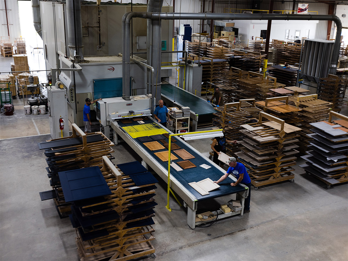 Introduced automated finishing techniques... in 2004